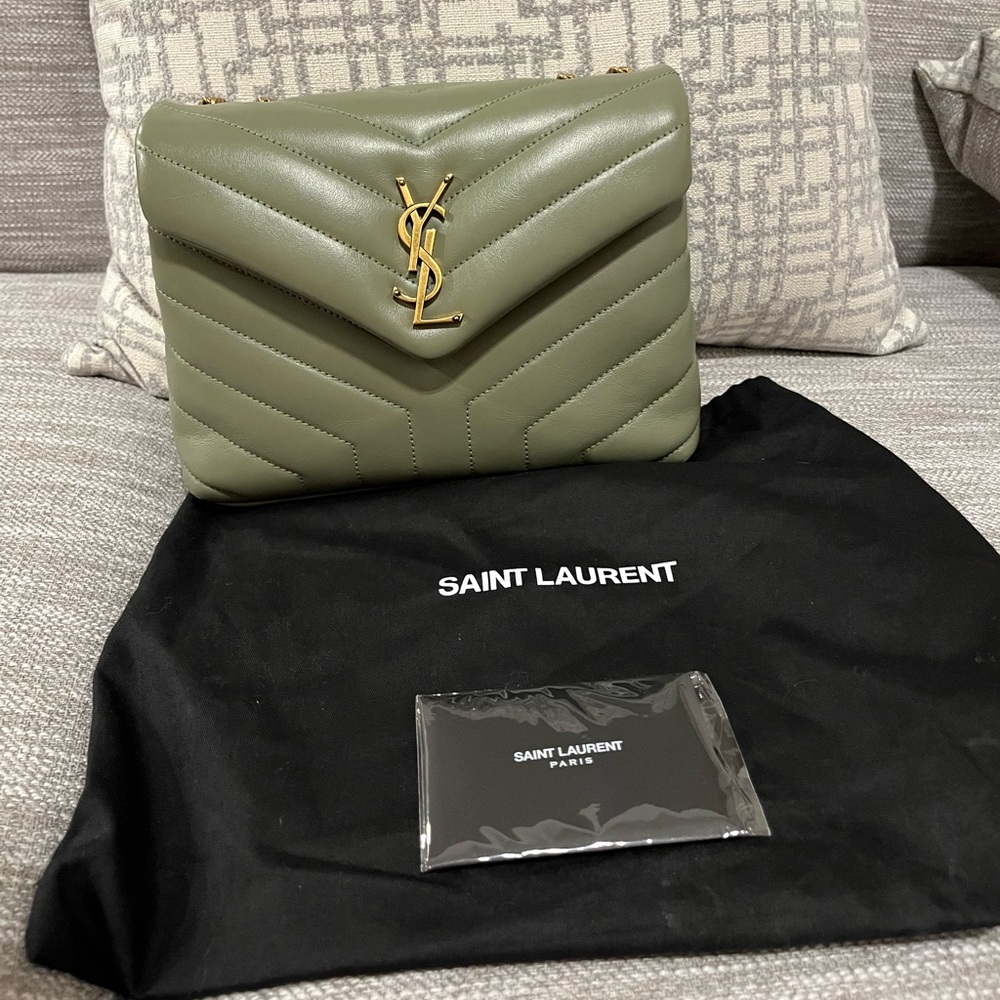 Small Loulou in Quilted Leather